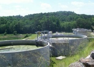 leachate processing